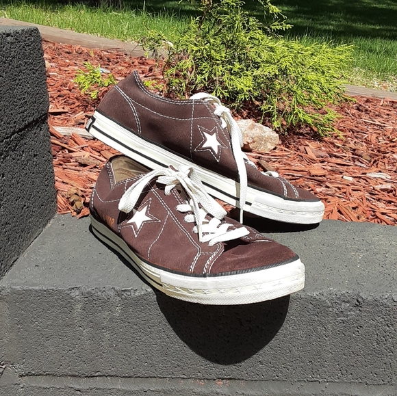 one star suede low top sneaker